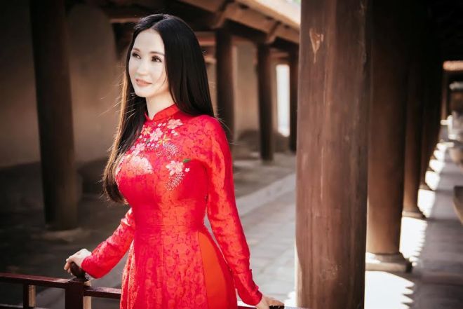 Thanh xuân với áo dài thanh lịch cùng Hoa hậu Sương Đặng ảnh 9